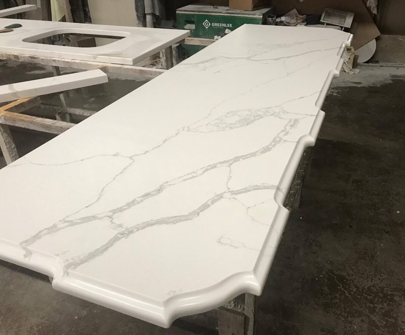 Quartz Calacatta Kitchen Countertops