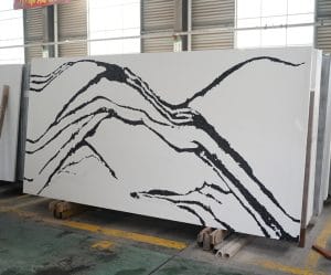 Quartz stone calacatta 1008