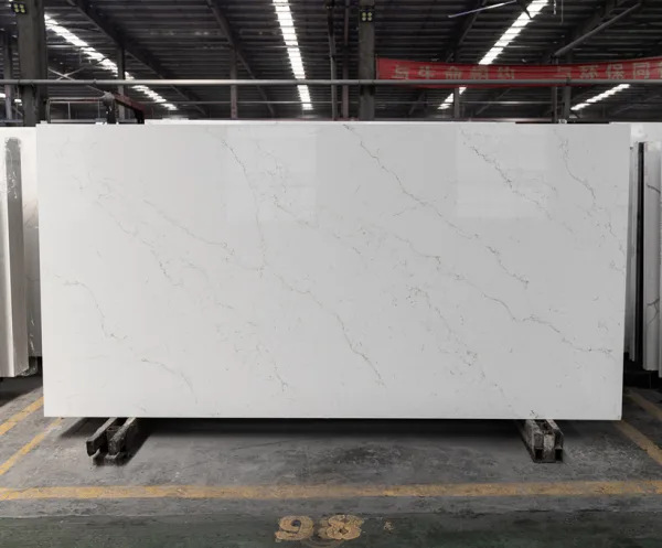 Quartz stone calacatta 1018