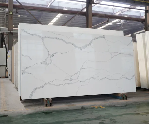 Quartz stone calacatta 1020