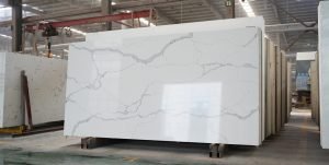 Quartz stone calacatta 1020 pic