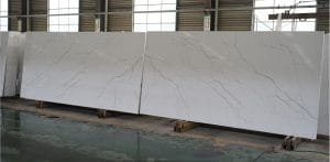 Quartz stone calacatta 1025 BookMatch