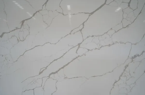 Quartz stone calacatta 1103 detail