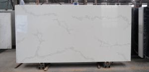 Quartz stone calacatta 3164 front