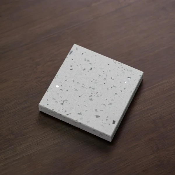 Quartz stone diamond white