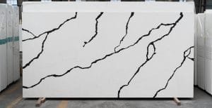 quartz stone calacatta 6700 front