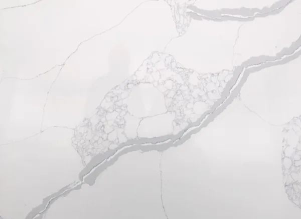 Quartz stone calacatta 6852 detail
