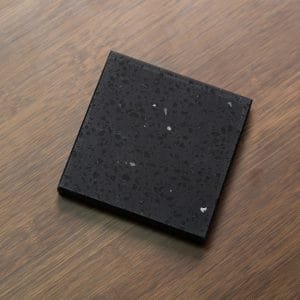Quartz stone diamond black