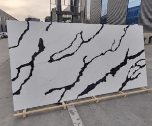 Quartz stone calacatta 6853