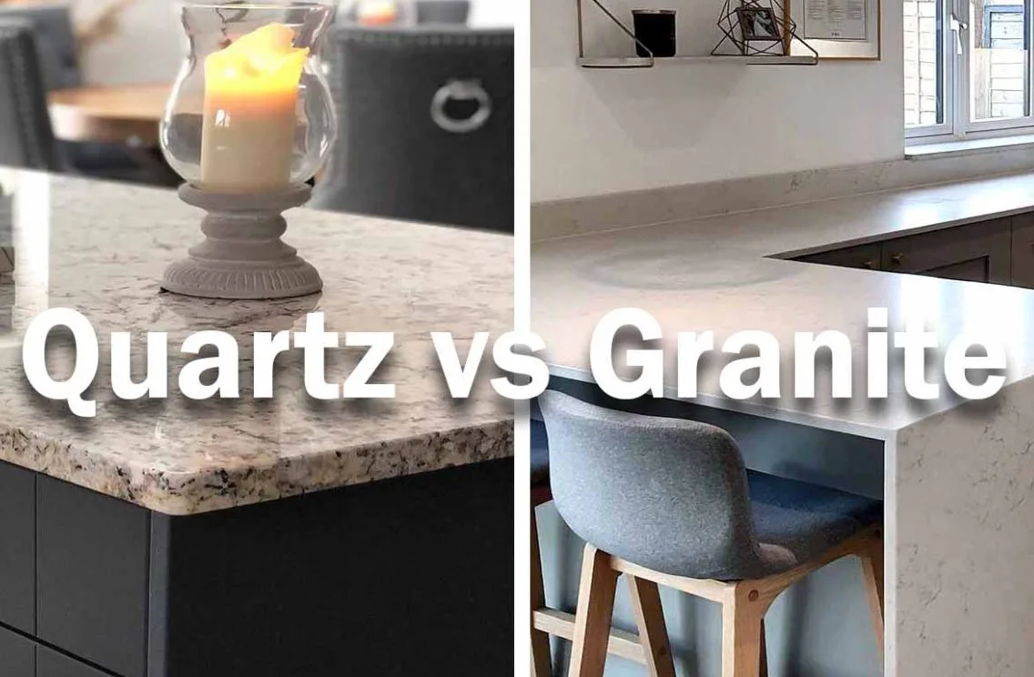 quartz and granite