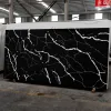 quartz stone calacatta black 6037