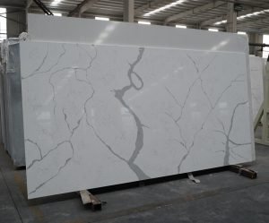 quartz stone calacatta 6858