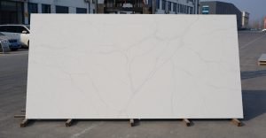 quartz stone calacatta 6870 front