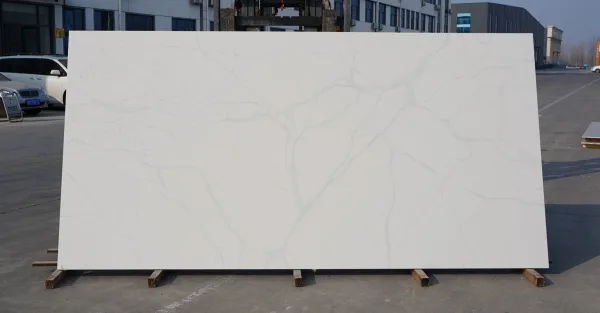 quartz stone calacatta 6870 front