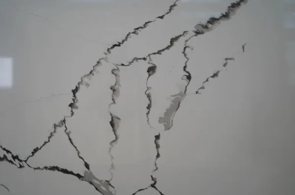 quartz stone calacatta RS8114 detail