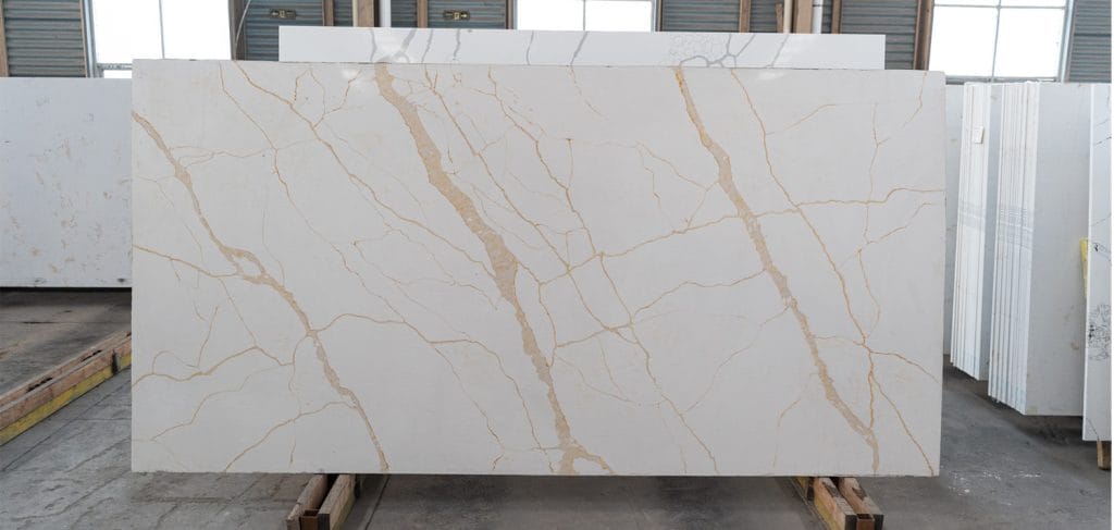 quartz stone calacatta gold HTL1101
