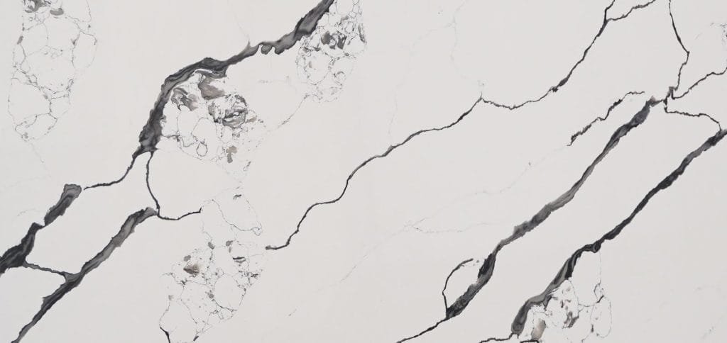 quartz stone calacatta surface inspection