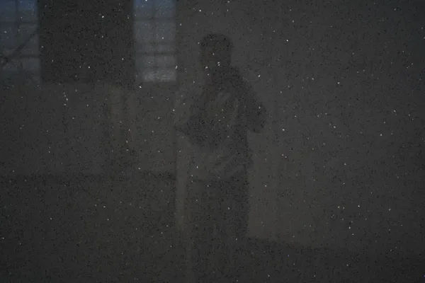 quartz stone diamond crystal grey ES1209 detail