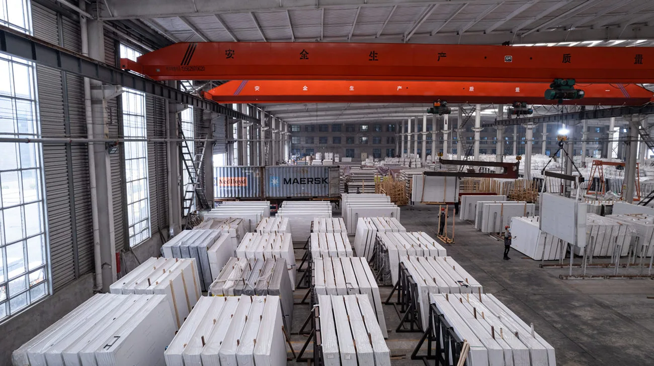 one of the biggest quartz stone slabs wholesale warehouse