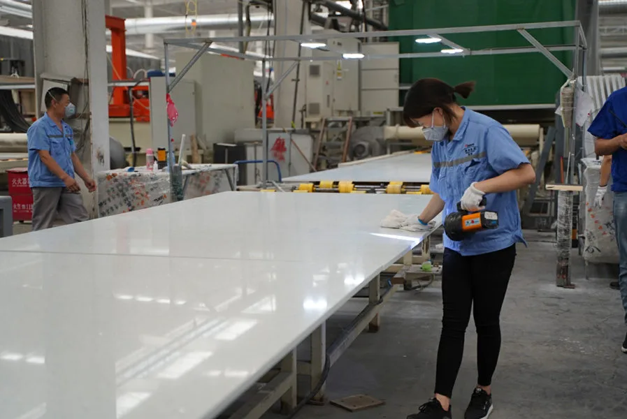 quartz stone surface inspection