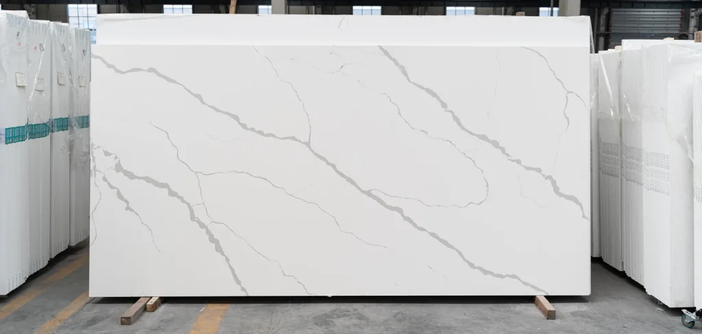 quartz stone calacatta 6713