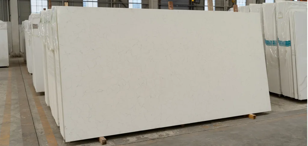 quartz stone carrara slab for kitchen countertops