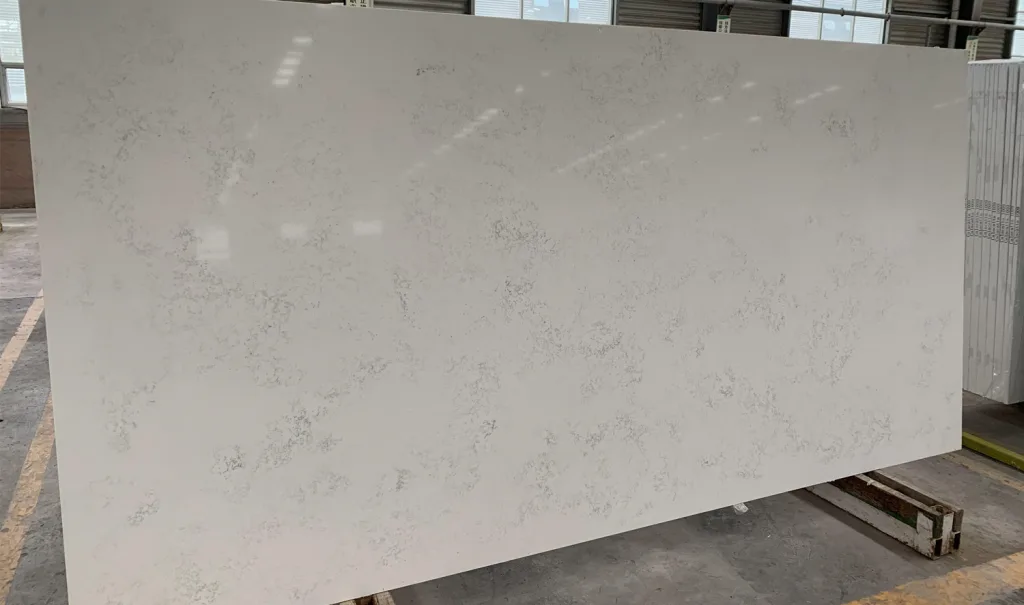 quartz stone carrara slab for kitchen countertops