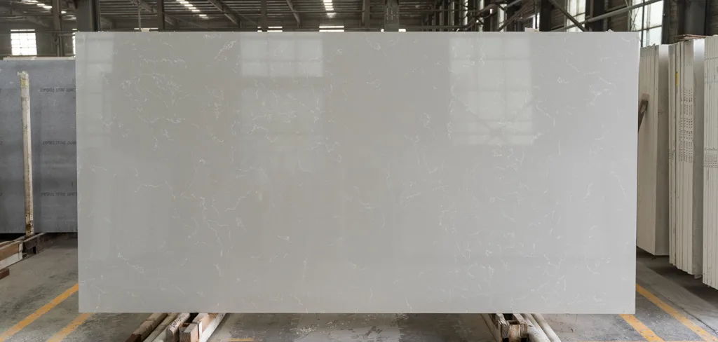 quartz stone carrara slab for kitchen countertops