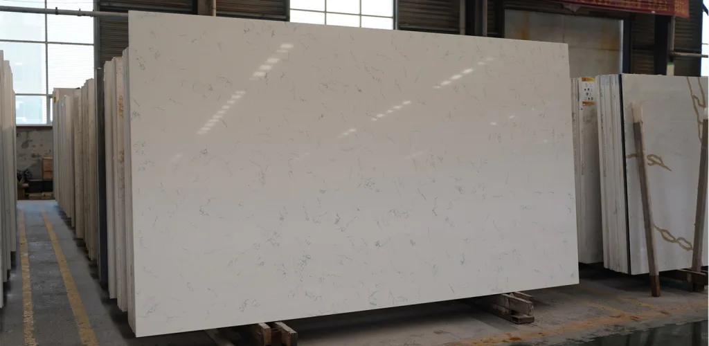 quartz stone carrara wispher