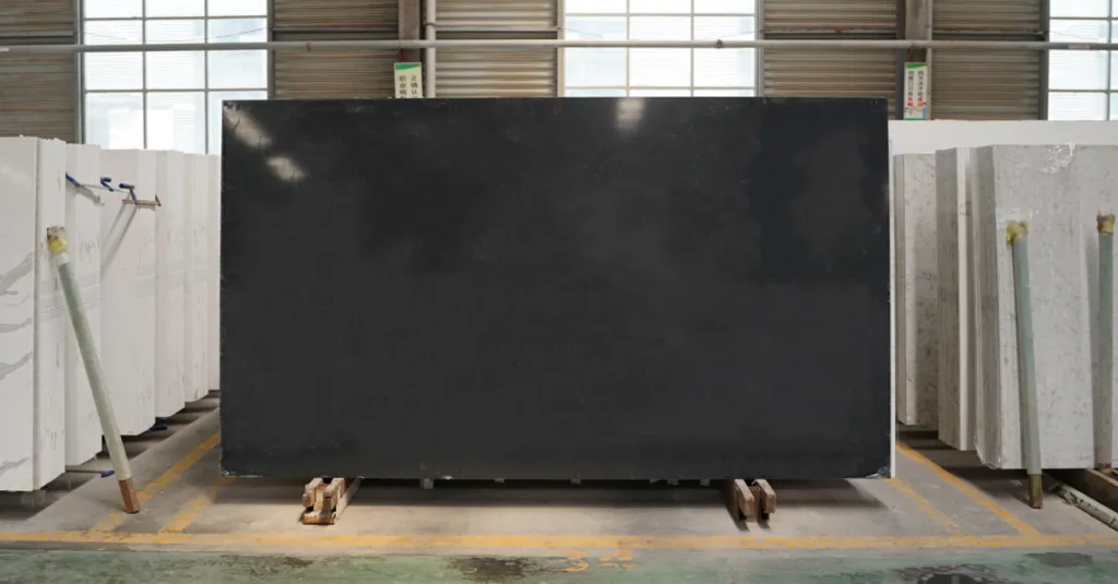 Quartzo Pedra Brasil Cores pure black ES1001