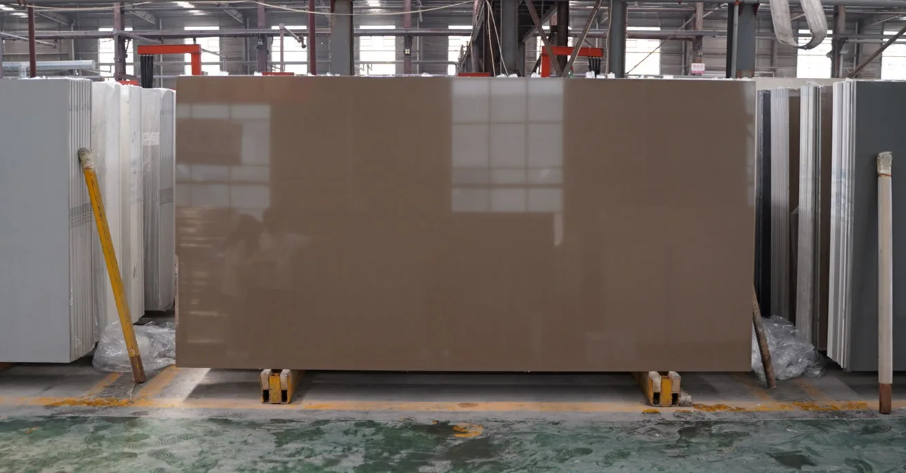 quartz stone pure color for kitchen countertops