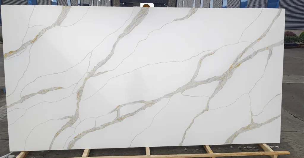 Calacatta 6779 (70-120) - Horizon Quartz
