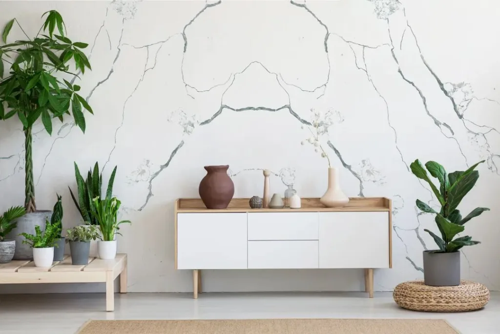 Quartz Calacatta Wall - Horizon Bookmatch