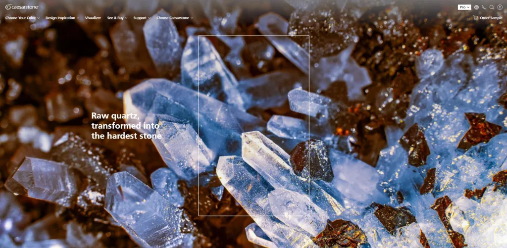 ceaserstone quartz website