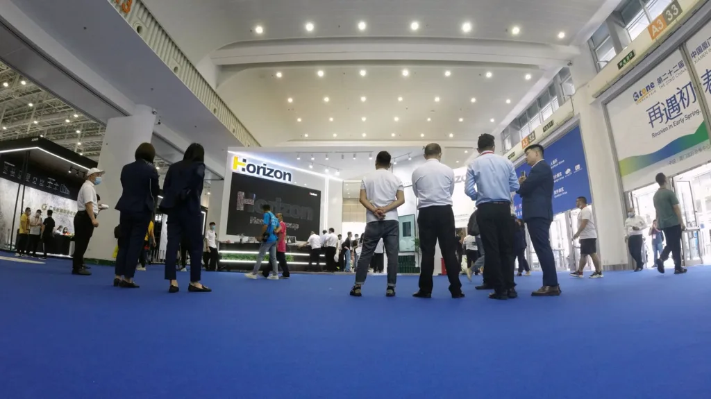 horizon quartz stone on xiamen stone fair