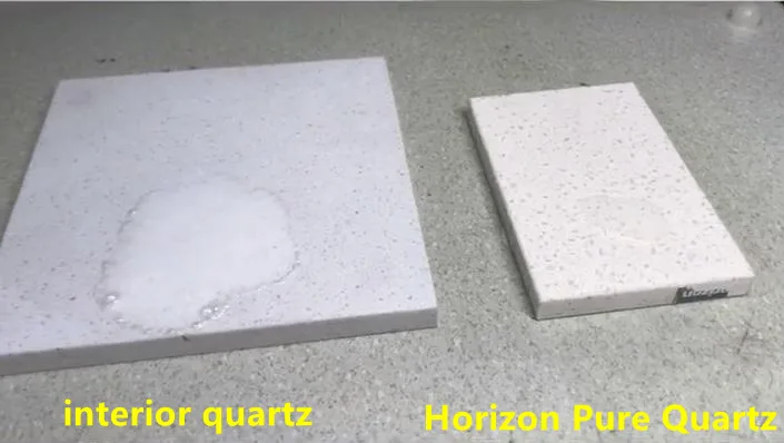 interior quartz vs horizon pure quartz