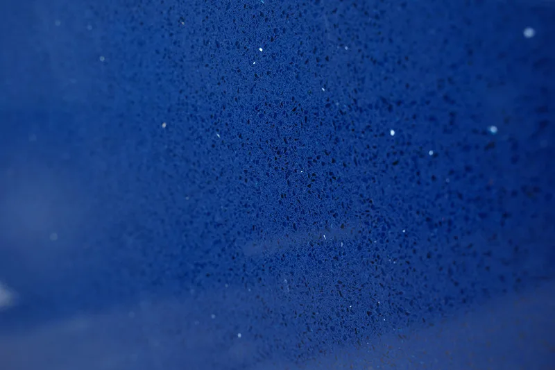 quartz stone blue detail