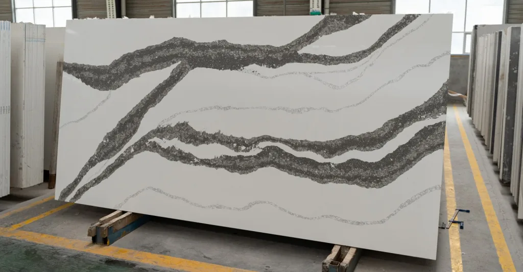 Calacatta EVEREST - Horizon Quartz