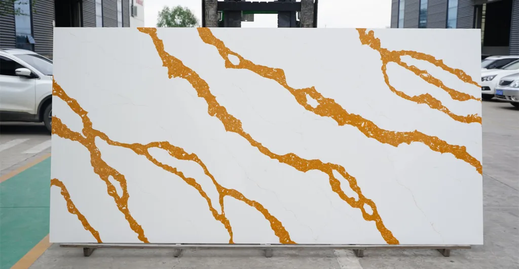 Calacatta Gold 9003 - Horizon Quartz