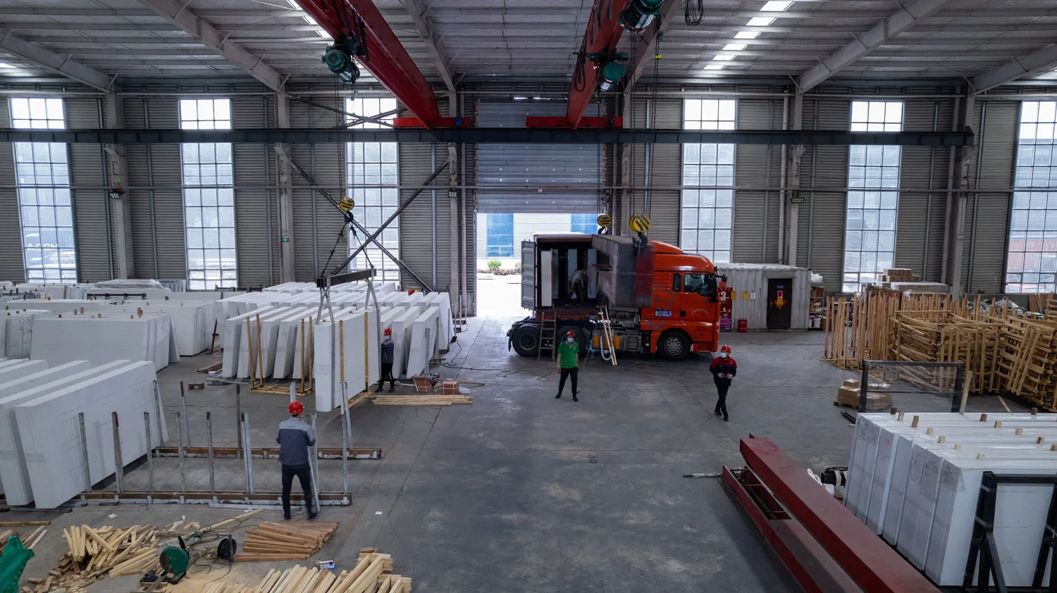 Horizon Quartz Warehouse Loading Area