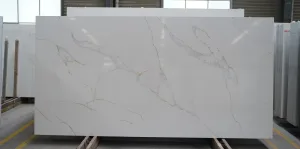 Quartz Calacatta 6123 Gold Slab Horizon
