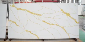 Quartz Calacatta 6848 Slab Horizon