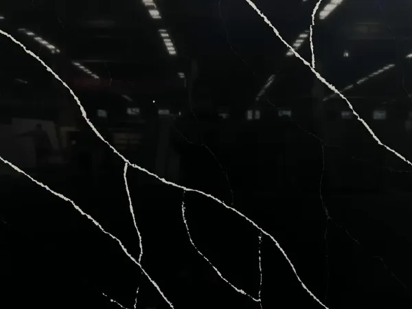 Quartz Calacatta 8014 detail - Horizon Quartz