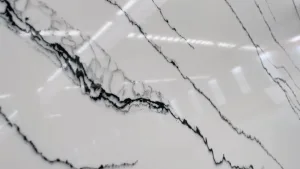 Quartz Calacatta 9007 Surface Detail 1 Horizon