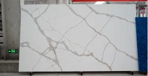 Quartz Calacatta 9018 Slab Horizon