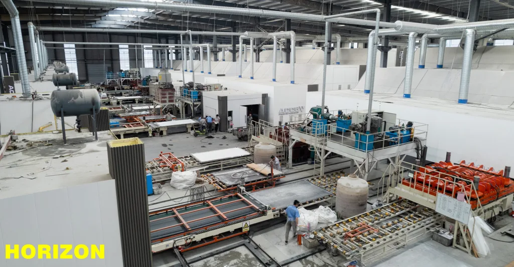 Quartz Stone Pressing Lines - Horizon