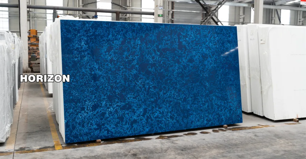 Quartz Unique Pattern 2075 Slab Horizon