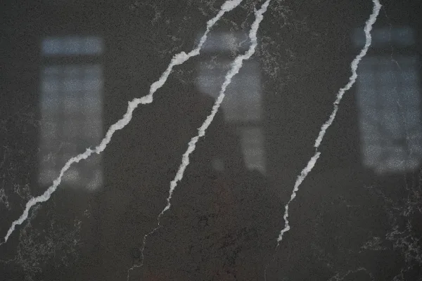 Quartz Unique Pattern Grey 6059 Slab Detail 2 Horizon