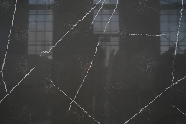 Quartz Unique Pattern Grey 6059 Slab Detail Horizon