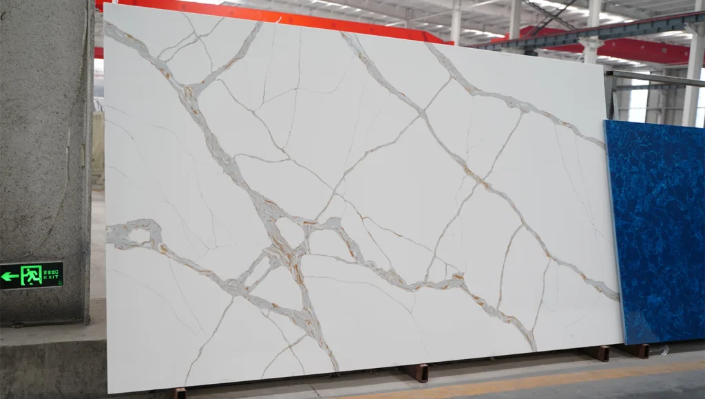 quartz calacatta Gold 9006 new design